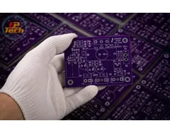 PCB 2 Layers, Màu Tím, HASL