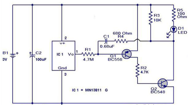 MẠCH CHỈ BÁO MỨC PIN